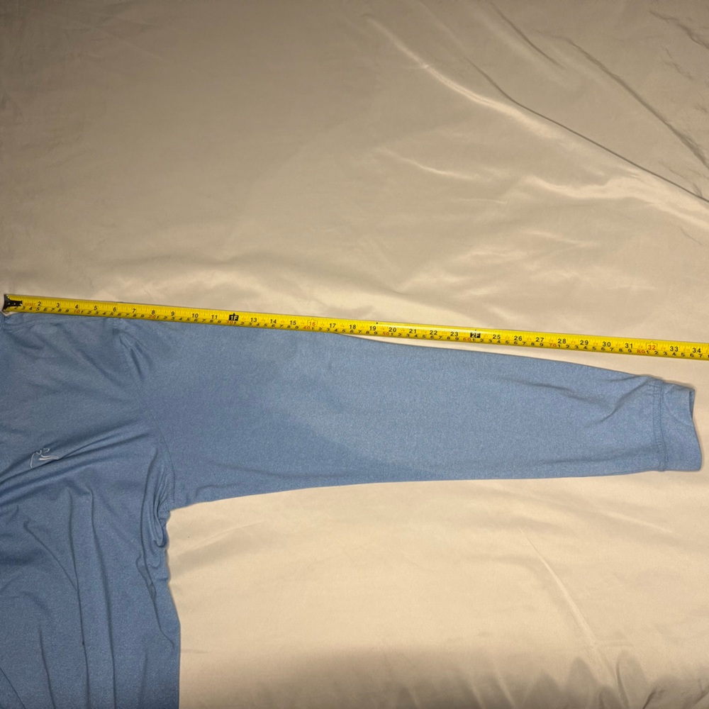 Rhoback Heather Blue Performance Pullover - image 8